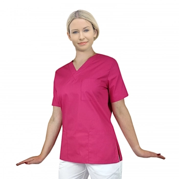 Uniform medyczny CLINIC amarant roz. S